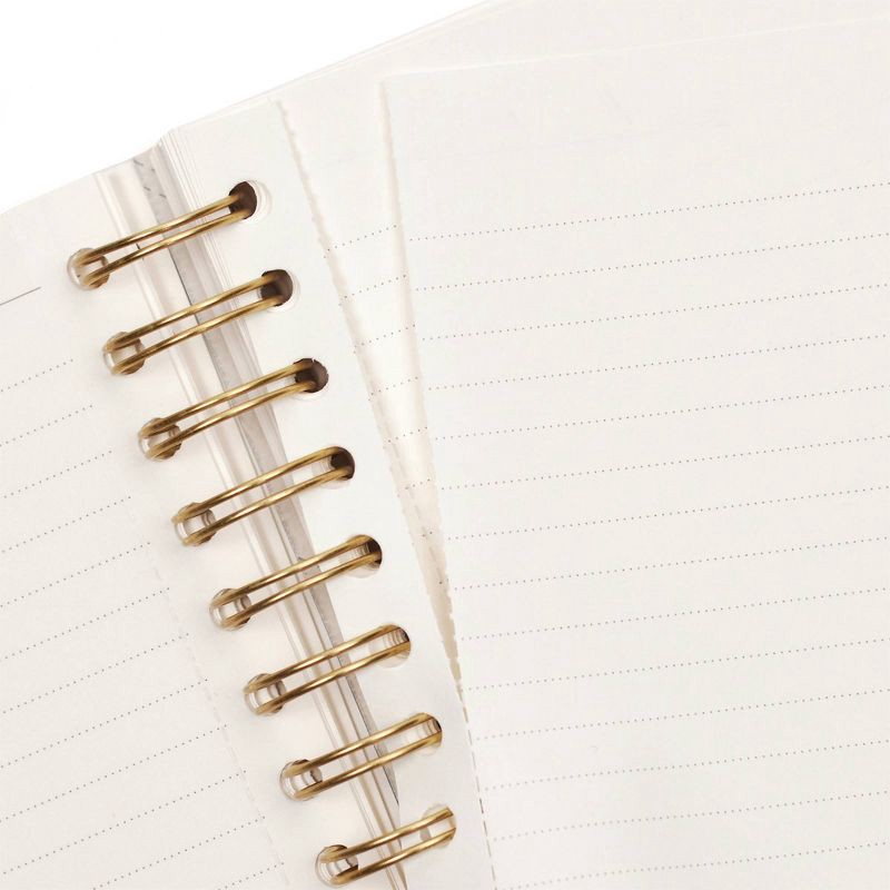 slide 5 of 9, Yoobi Evolve 200pg Ruled Journal 6"x8" Spiral Navy Succulents, 1 ct