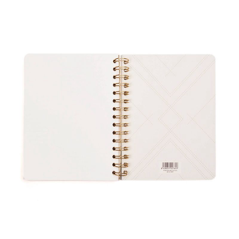 slide 7 of 9, Yoobi Evolve 200pg Ruled Journal 6"x8" Spiral Navy Succulents, 1 ct