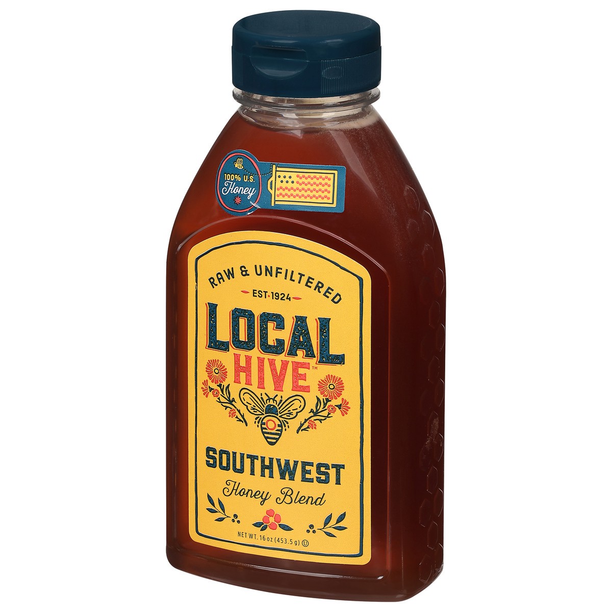 slide 8 of 9, Local Hive Southwest Raw & Unfiltered Honey Blend 16 oz, 16 oz