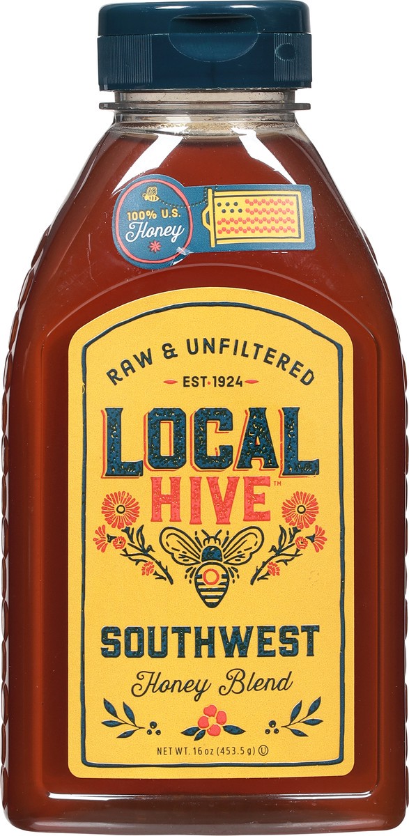 slide 2 of 9, Local Hive Southwest Raw & Unfiltered Honey Blend 16 oz, 16 oz