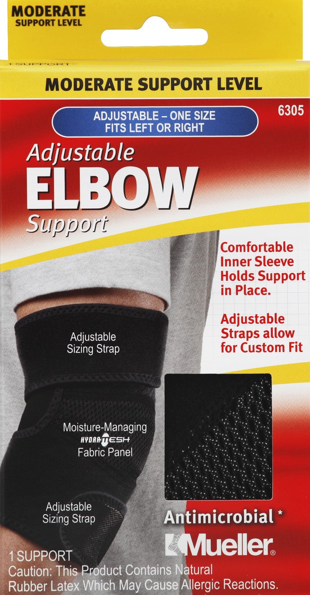 slide 5 of 5, Mueller Elbow Support 1 ea, 1 ct