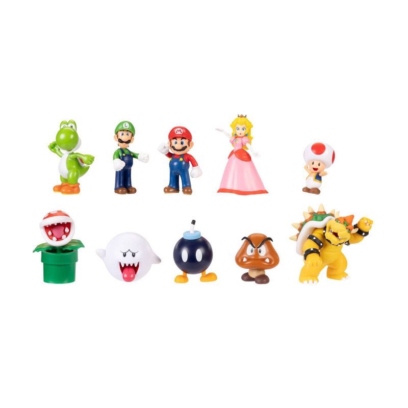 slide 5 of 10, Jakks Pacific Nintendo Super Mario Friends & Foes 2.5" Mini Figures (Target Exclusive) - 10pk, 10 ct