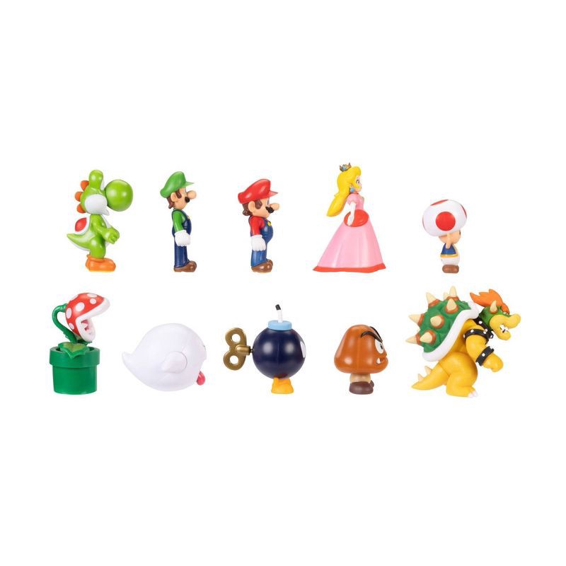 slide 6 of 10, Jakks Pacific Nintendo Super Mario Friends & Foes 2.5" Mini Figures (Target Exclusive) - 10pk, 10 ct