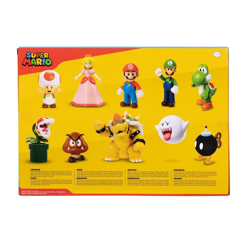 slide 10 of 10, Jakks Pacific Nintendo Super Mario Friends & Foes 2.5" Mini Figures (Target Exclusive) - 10pk, 10 ct