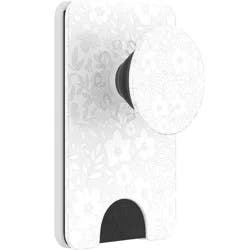 PopSockets Magnetic Phone Wallet with Grip and MagSafe, Magnetic Adapter Ring Included – Blank Fresh