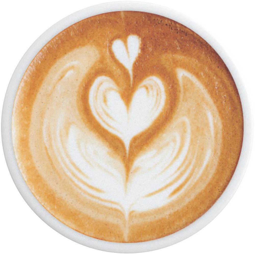 slide 5 of 5, PopSockets PopGrip Cell Phone Grip & Stand - A Latte Love, 1 ct
