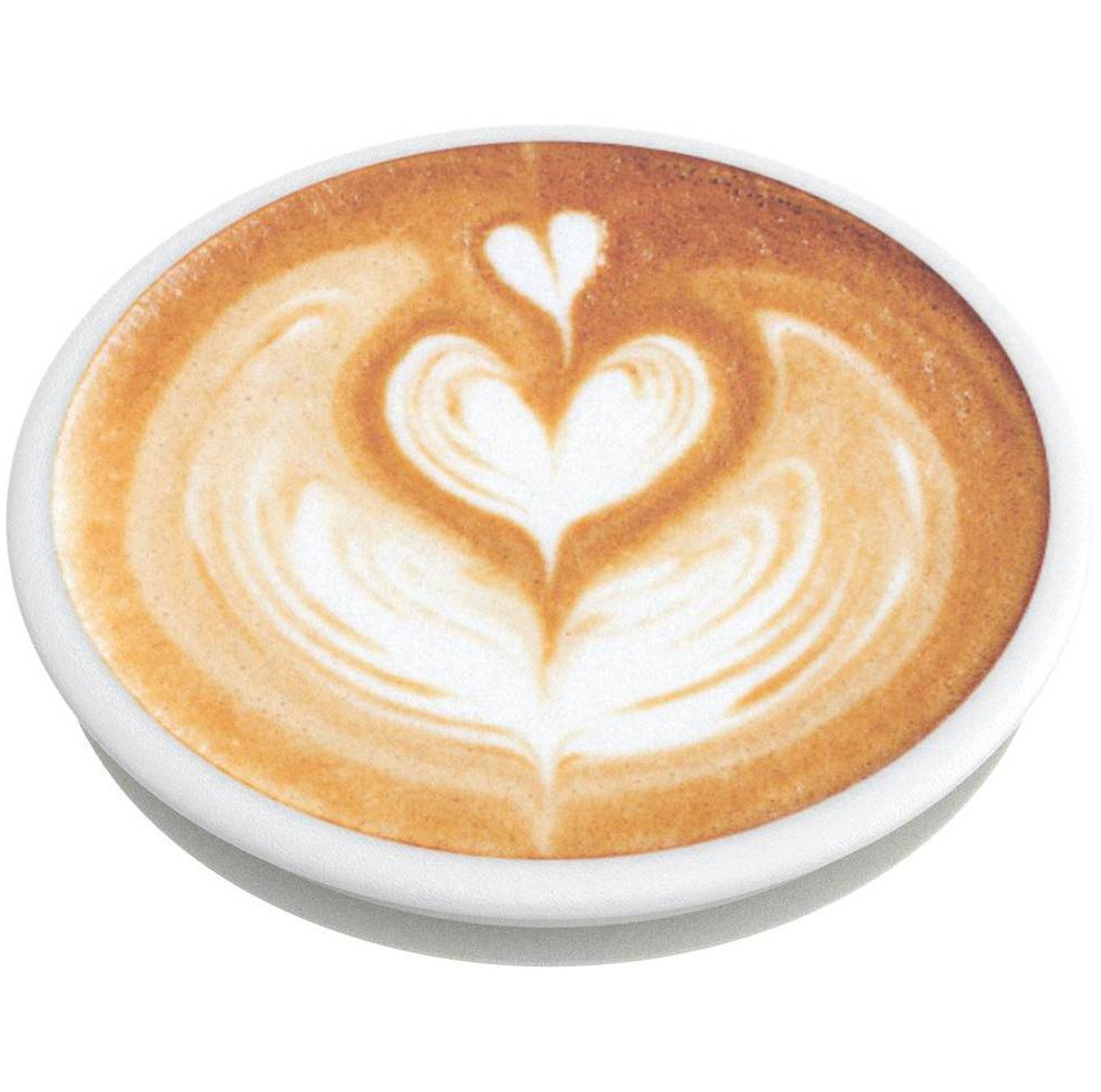 slide 4 of 5, PopSockets PopGrip Cell Phone Grip & Stand - A Latte Love, 1 ct