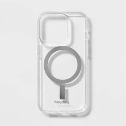 iPhone 14 Pro Case with MagSafe - heyday™ Clear: Plastic Solid Pattern