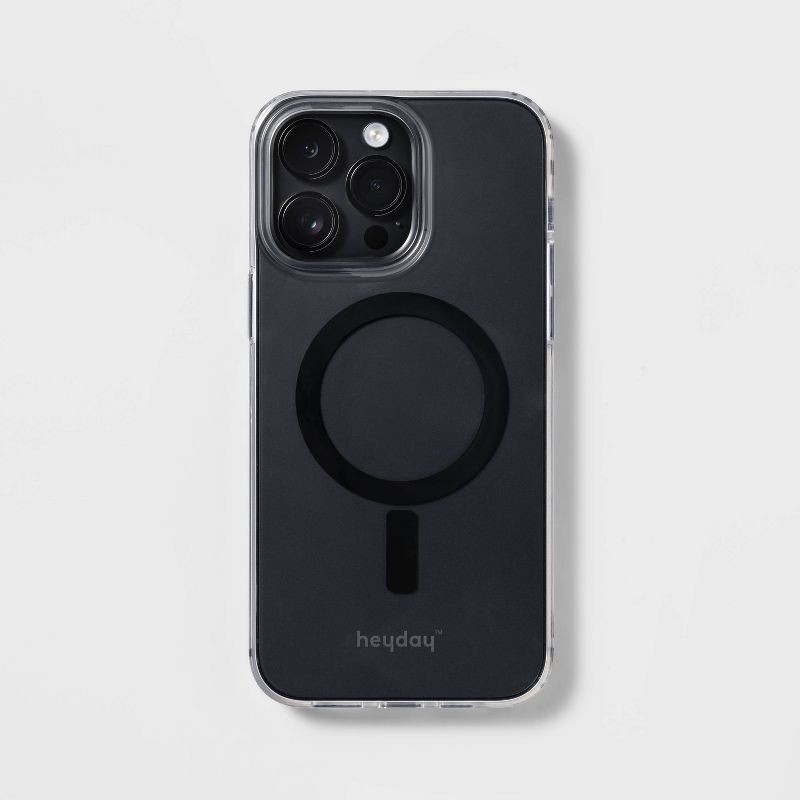 slide 2 of 3, iPhone 14 Pro Max Case with MagSafe - heyday™ Clear: MagSafe Compatible, Plastic, 1 ct