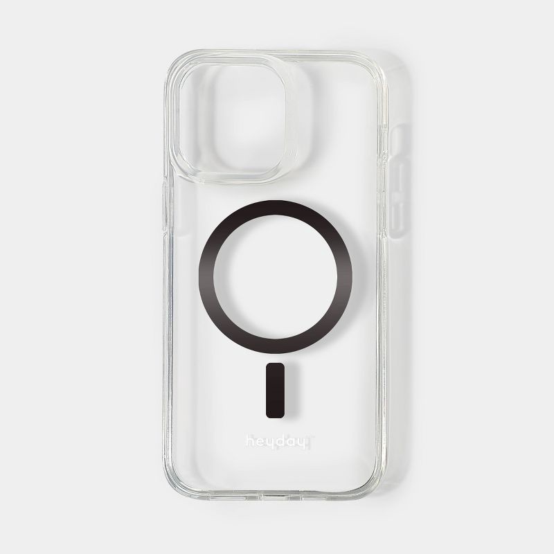 slide 1 of 6, iPhone 14 Pro Max Case with MagSafe - heyday™ Clear: MagSafe Compatible, Plastic, 1 ct