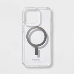 iPhone 14 Pro Max Case with MagSafe - heyday™ Clear: MagSafe Compatible, Plastic