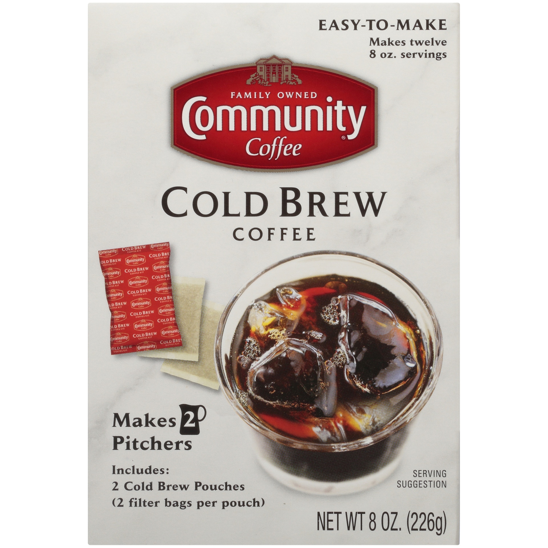 slide 2 of 7, Community Coffee Cold Brew Coffee - 8 oz, 8 oz