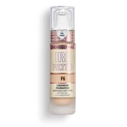 Makeup Revolution IRL Filter Longwear Foundation - F6 - 0.7 fl oz: Liquid, Face Application, Full Coverage, Warm Undertone