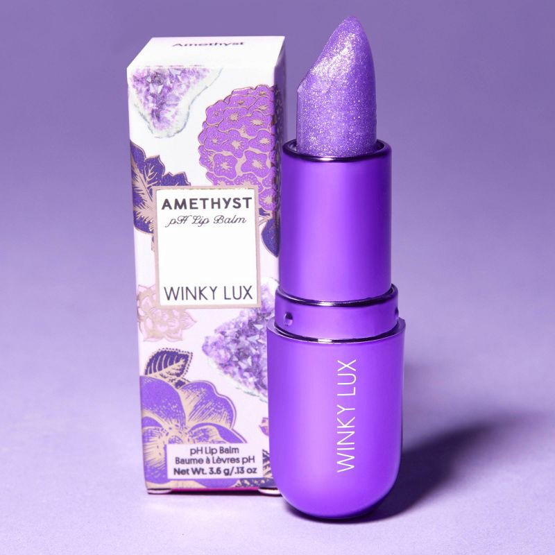 slide 6 of 9, Winky Lux Amethyst Lip Balm - 0.13oz, 0.13 oz