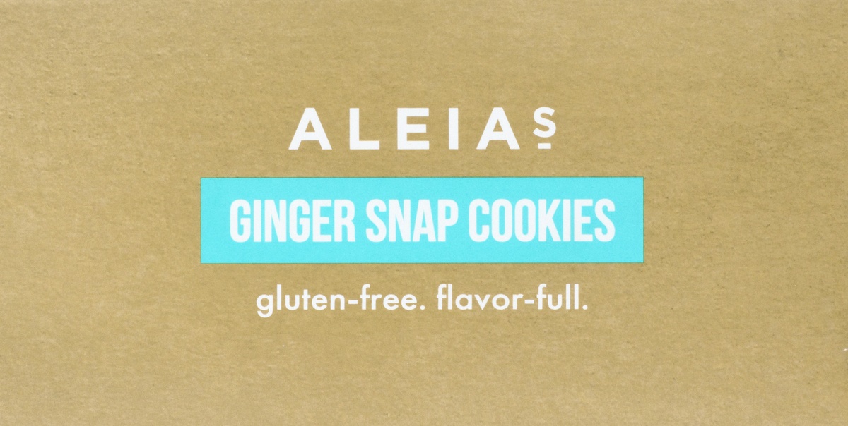 slide 6 of 10, Aleia's Ginger Snap Cookies Gluten Free, 9 oz