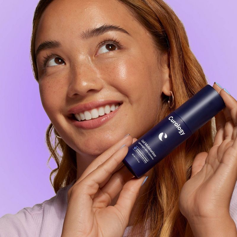 slide 2 of 9, Curology Gel Moisturizer, Lightweight Daily Face Moisturizer with Hyaluronic Acid - 1.7 fl oz, 1.7 fl oz