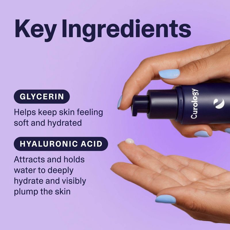 slide 4 of 9, Curology Gel Moisturizer, Lightweight Daily Face Moisturizer with Hyaluronic Acid - 1.7 fl oz, 1.7 fl oz
