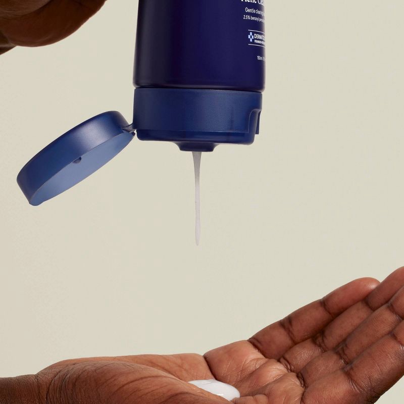 slide 3 of 9, Curology Acne Cleanser, Gentle Clearing Face Wash 2.5% Benzoyl Peroxide Treatment - 5 fl oz, 5 fl oz