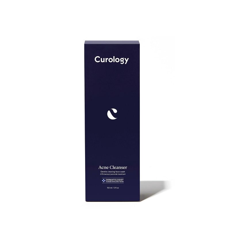 slide 8 of 9, Curology Acne Cleanser, Gentle Clearing Face Wash 2.5% Benzoyl Peroxide Treatment - 5 fl oz, 5 fl oz