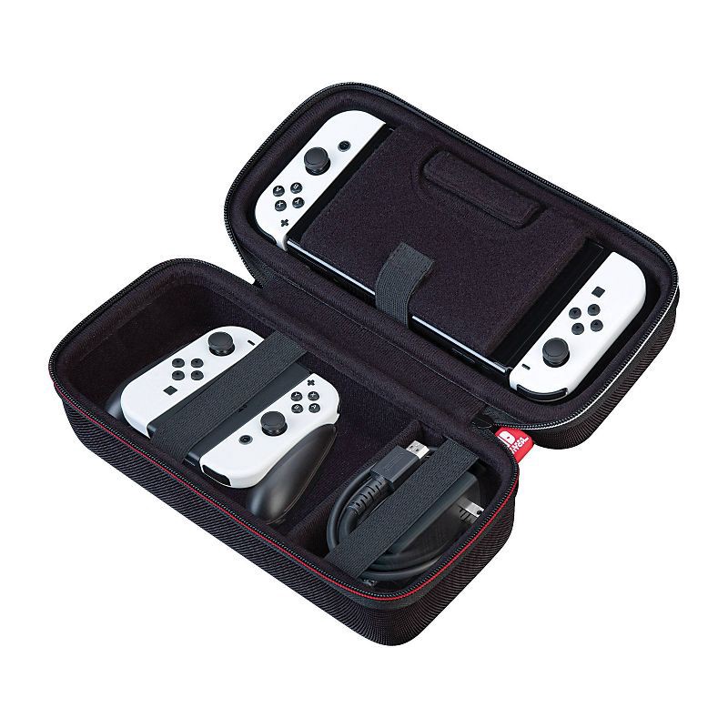 slide 5 of 8, RDS Industries Nintendo Switch OLED Model System Case - Black, 1 ct
