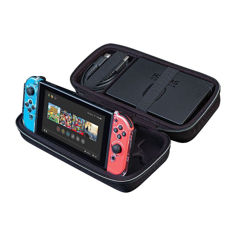 slide 6 of 8, RDS Industries Nintendo Switch OLED Model System Case - Black, 1 ct