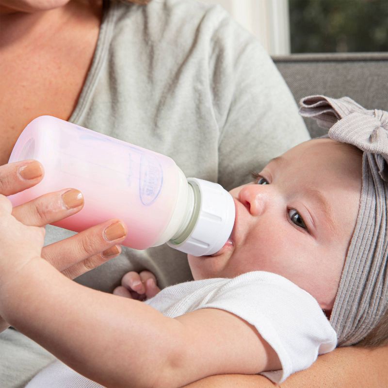 slide 18 of 21, Dr. Brown's 4oz Anti-Colic Options+ Narrow Glass Baby Bottle with Level 1 Slow Flow Nipple & Silicone Sleeve - 2pk, 2 ct; 4 oz