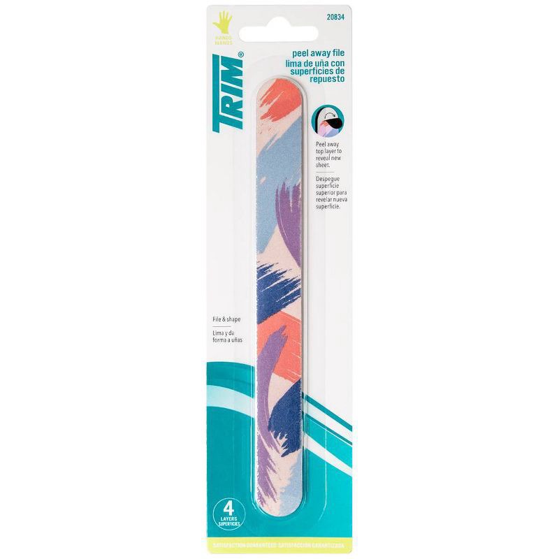 slide 1 of 4, Trim Peel Away Nail File, 1 ct