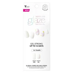 Dashing Diva Glaze Semi-Cured Gel Nail Polish Strips - Daisy Dukes - 32ct