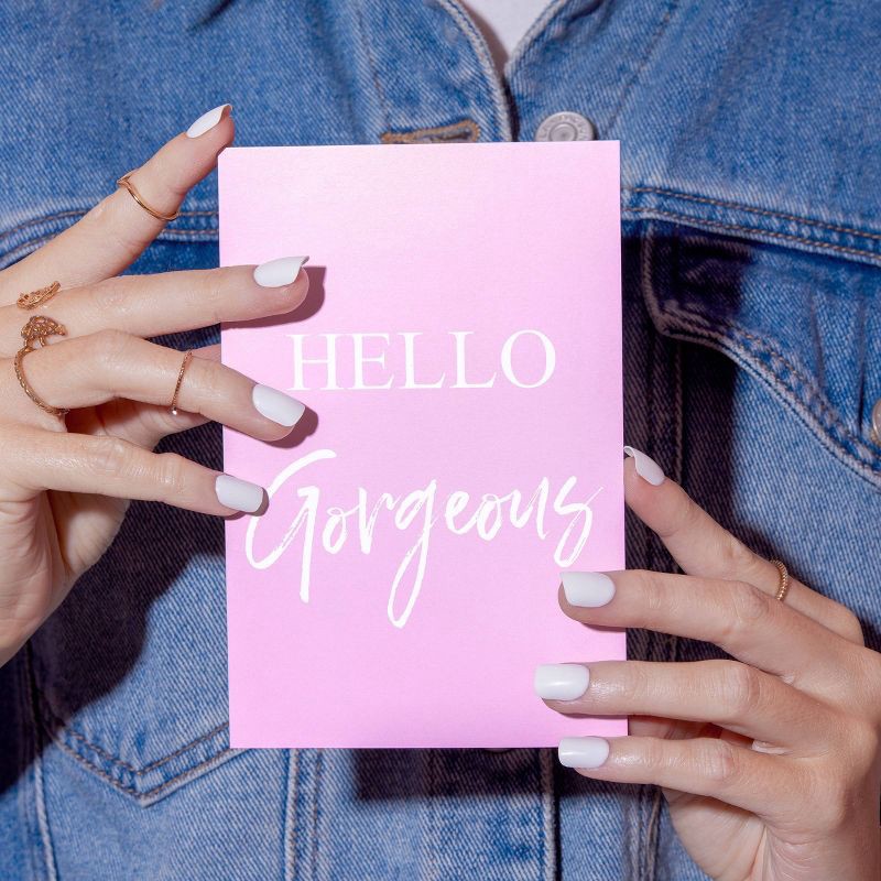 slide 11 of 12, L.A. Girl Artificial Nail Tips- Oh So Shiny - Cloud Nine - 25ct, 25 ct