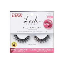 KISS Products Lash Couture Luxtensions Collection False Eyelashes - Royal Satin - 1pk