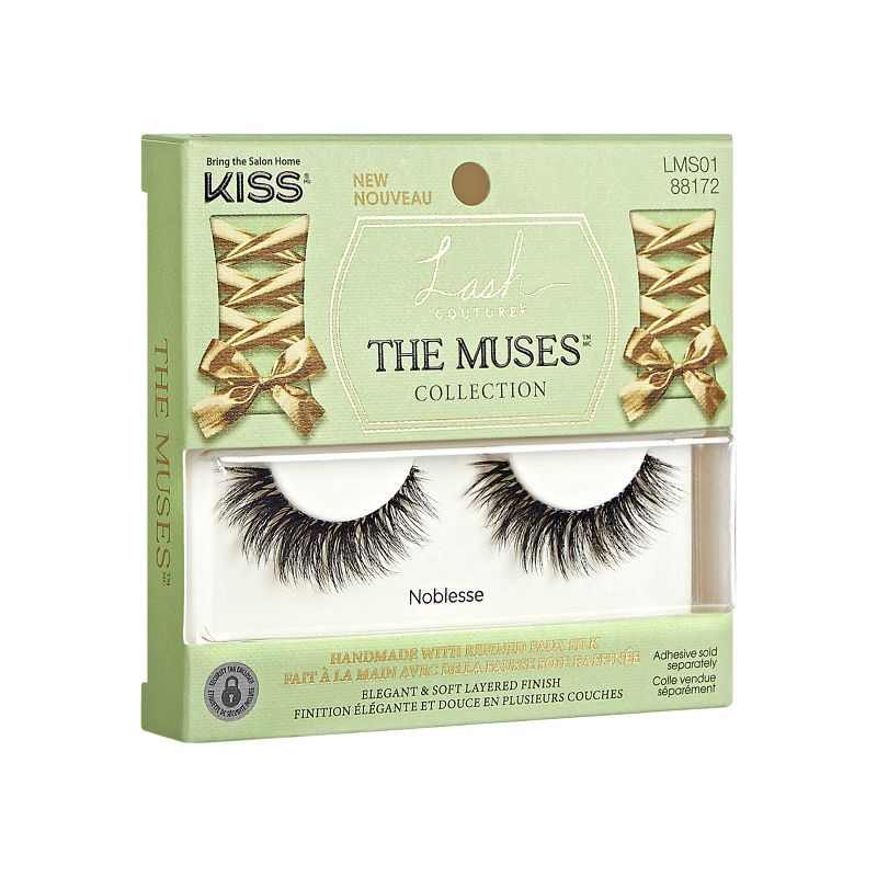 slide 9 of 13, KISS Products Lash Couture False Eyelashes The Muses Collection - Noblesse, 1 ct