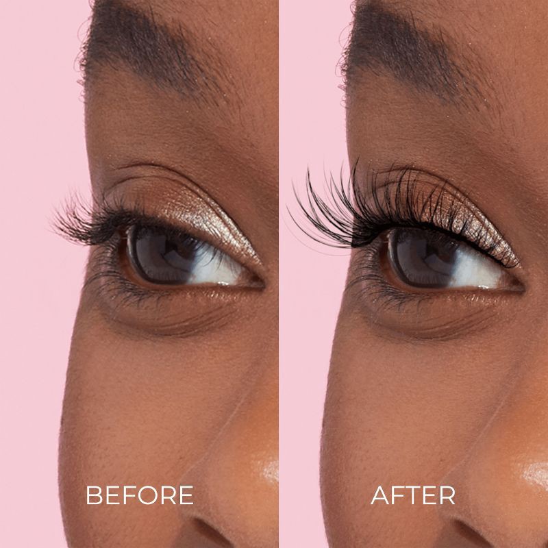 slide 3 of 14, KISS Products imPRESS Press-On Self Adhesive Eyelashes - Natural & Wispy - 50ct, 50 ct