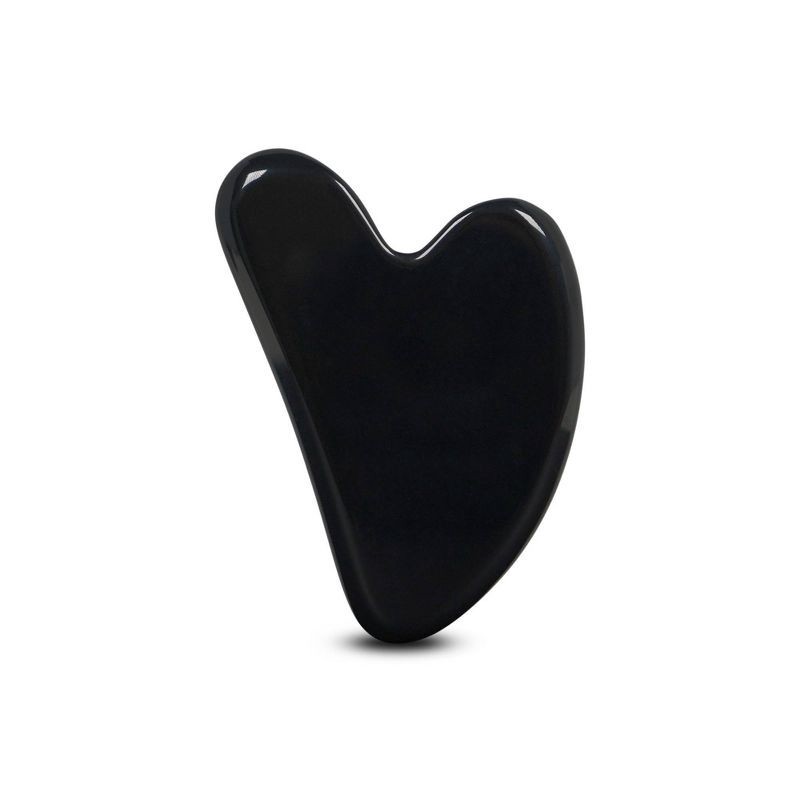 slide 7 of 7, Plum Beauty Obsidian Gua Sha Stone, 1 ct