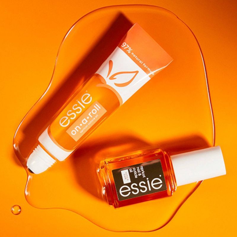 slide 4 of 8, essie on a roll apricot roll-on hydrating cuticle oil - 0.46oz, 0.46 oz