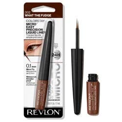 Revlon Colorstay Micro Liquid Waterproof Eyeliner - What The Fudge - 0.057 fl oz