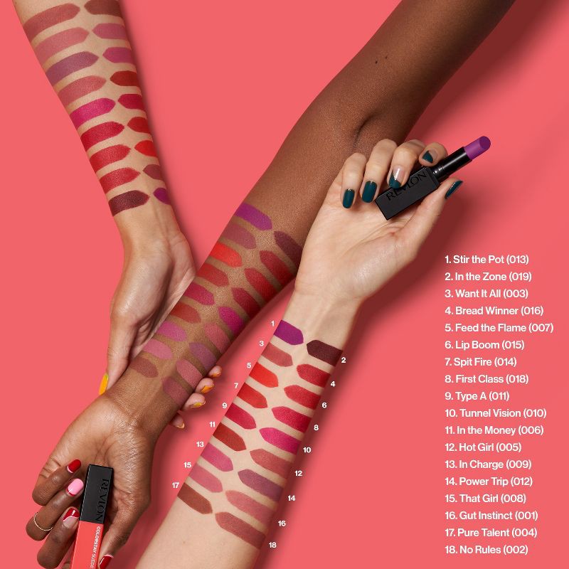 slide 3 of 12, Revlon ColorStay Suede Ink Lightweight with Vitamin E Matte Lipstick - 008 That Girl - 0.9oz, 0.9 oz