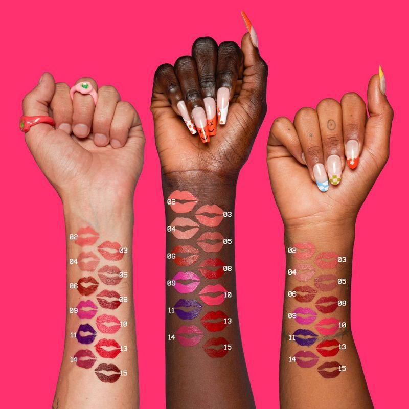 slide 7 of 7, NYX Professional Makeup Smooth Whip Blurring Matte Liquid Lipstick - Teddy Fluff - 0.13 fl oz, 0.13 fl oz