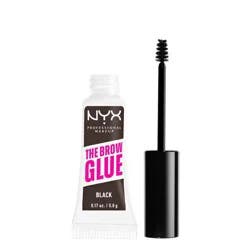 NYX Professional Makeup Brow Glue Eyebrow Gel - Black - 0.17oz