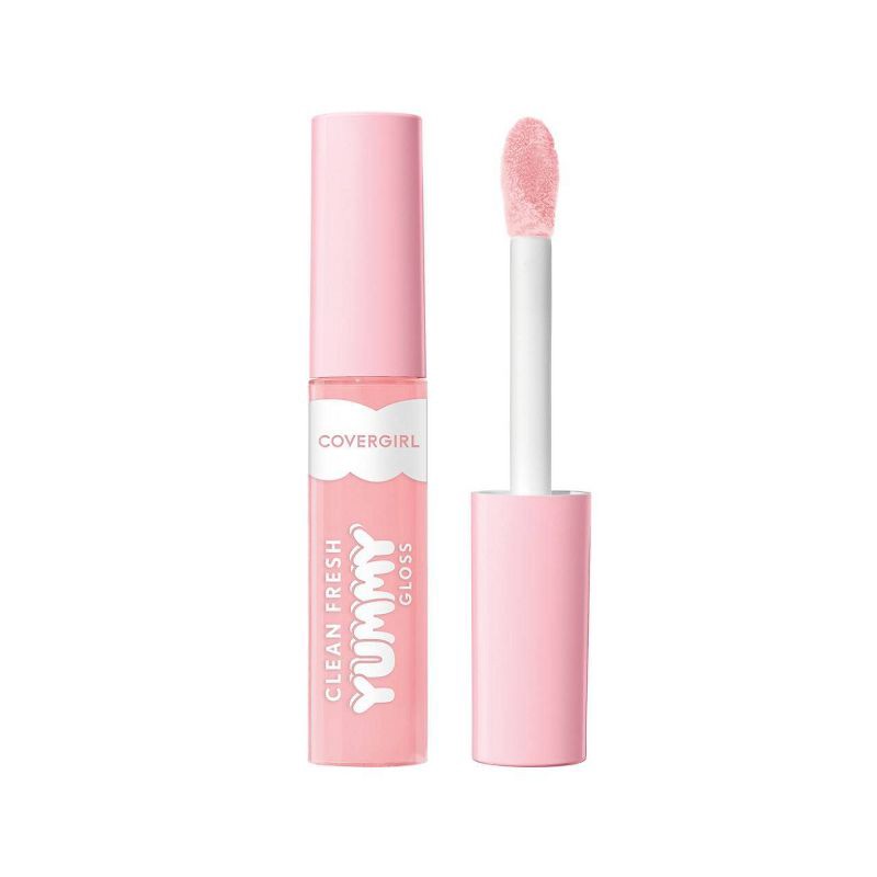 slide 3 of 13, COVERGIRL Clean Fresh Yummy Lip Gloss - Coconuts About You - 0.33 fl oz, 0.33 fl oz