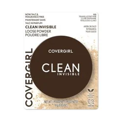 COVERGIRL Clean Invisible Loose Powder - Translucent Fair - 0.63oz