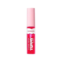 COVERGIRL Clean Fresh Yummy Lip Gloss - My Strawbooty - 0.33 fl oz: Moisturizing Liquid, High Shine, Vegan Formula