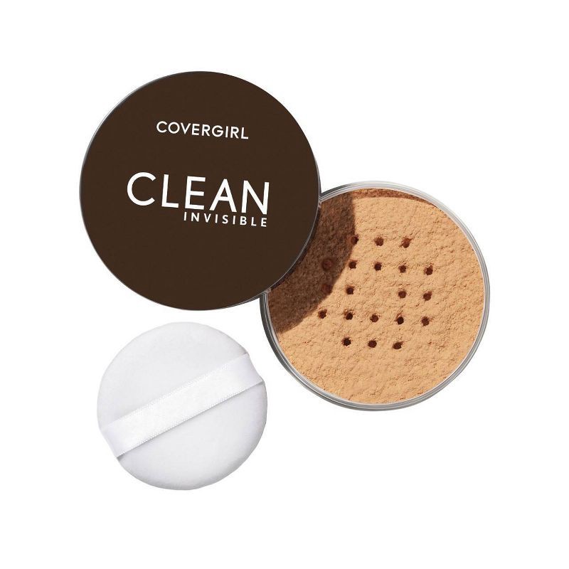 slide 2 of 6, COVERGIRL Clean Invisible Loose Powder - Translucent Medium - 0.7oz, 0.7 oz