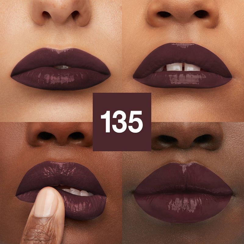 slide 3 of 6, Maybelline Super Stay Vinyl Ink Liquid Lipstick - 135 Fearless - 0.14 fl oz, 0.14 fl oz