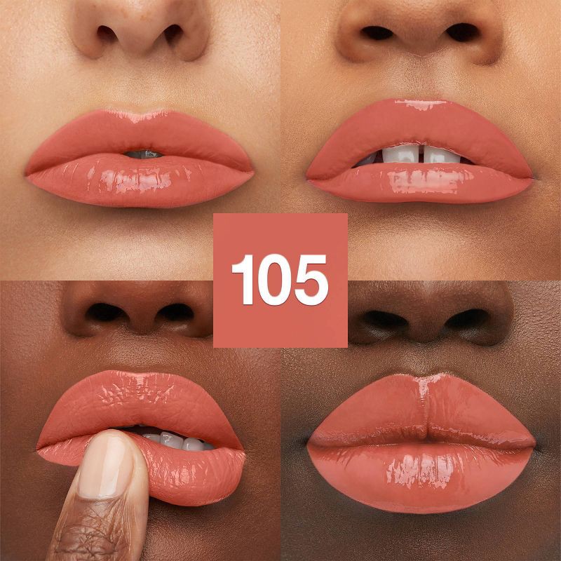 slide 3 of 5, Maybelline Super Stay Vinyl Ink Liquid Lipstick - 105 Golden - 0.14 fl oz, 0.14 fl oz