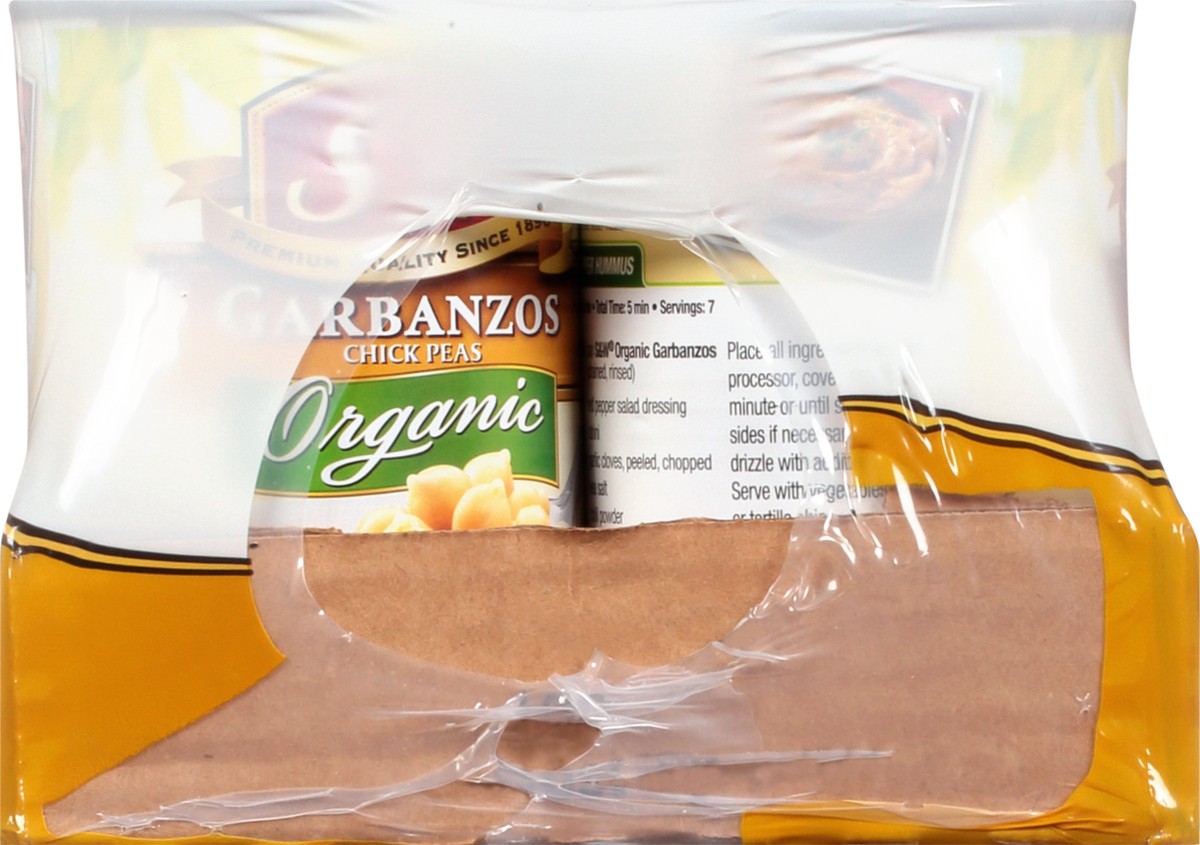 slide 7 of 9, S&W Organic Garbanzos Chick Peas 8 - 15.5 oz Cans, 8 ct