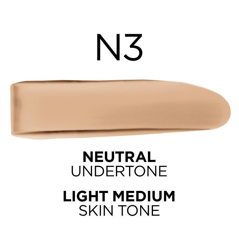 slide 2 of 9, L'Oreal Paris True Match Super Blendable Foundation - N3 - 1 fl oz, 3 x 1 fl oz