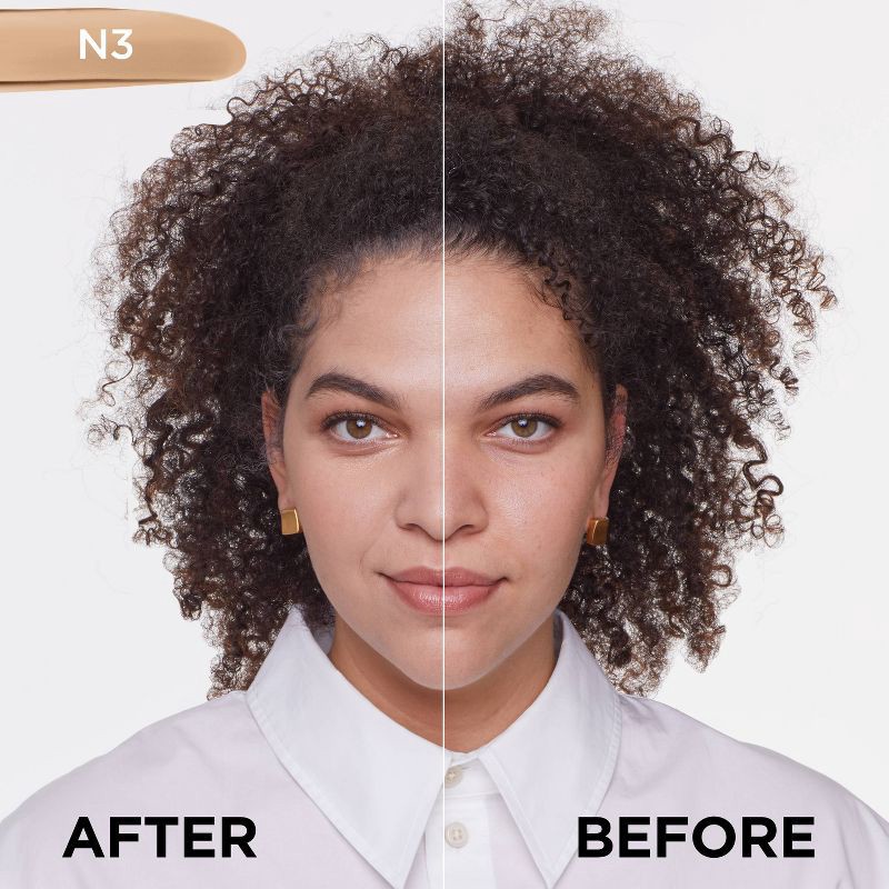 slide 3 of 9, L'Oreal Paris True Match Super Blendable Foundation - N3 - 1 fl oz, 3 x 1 fl oz