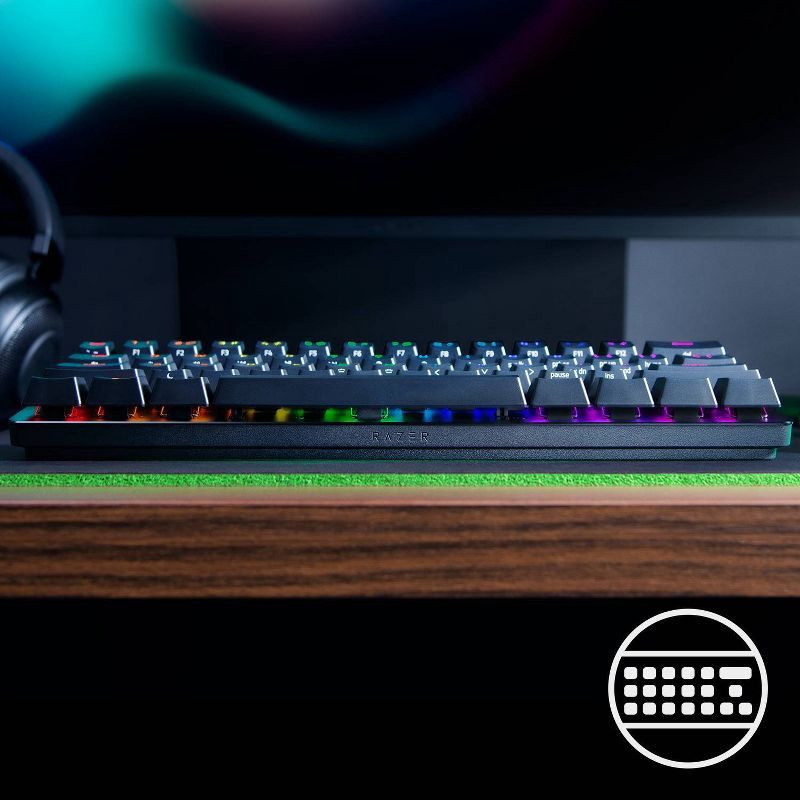 slide 7 of 9, Razer Huntsman Mini Gaming Keyboard for PC - Black, 1 ct