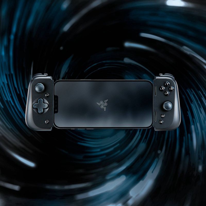 slide 8 of 10, Razer Kishi V2 Mobile Gaming Controller for iPhone (Lightning) - Black, 1 ct