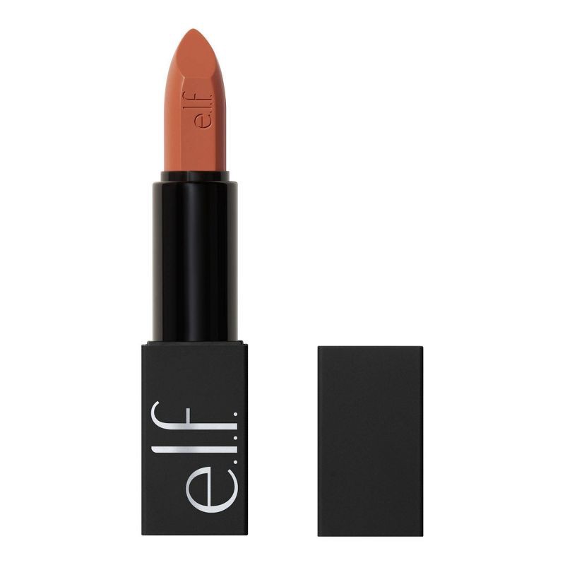 slide 1 of 1, e.l.f. O FACE Satin Lipstick - No Doubt - 0.13 oz, 0.13 oz
